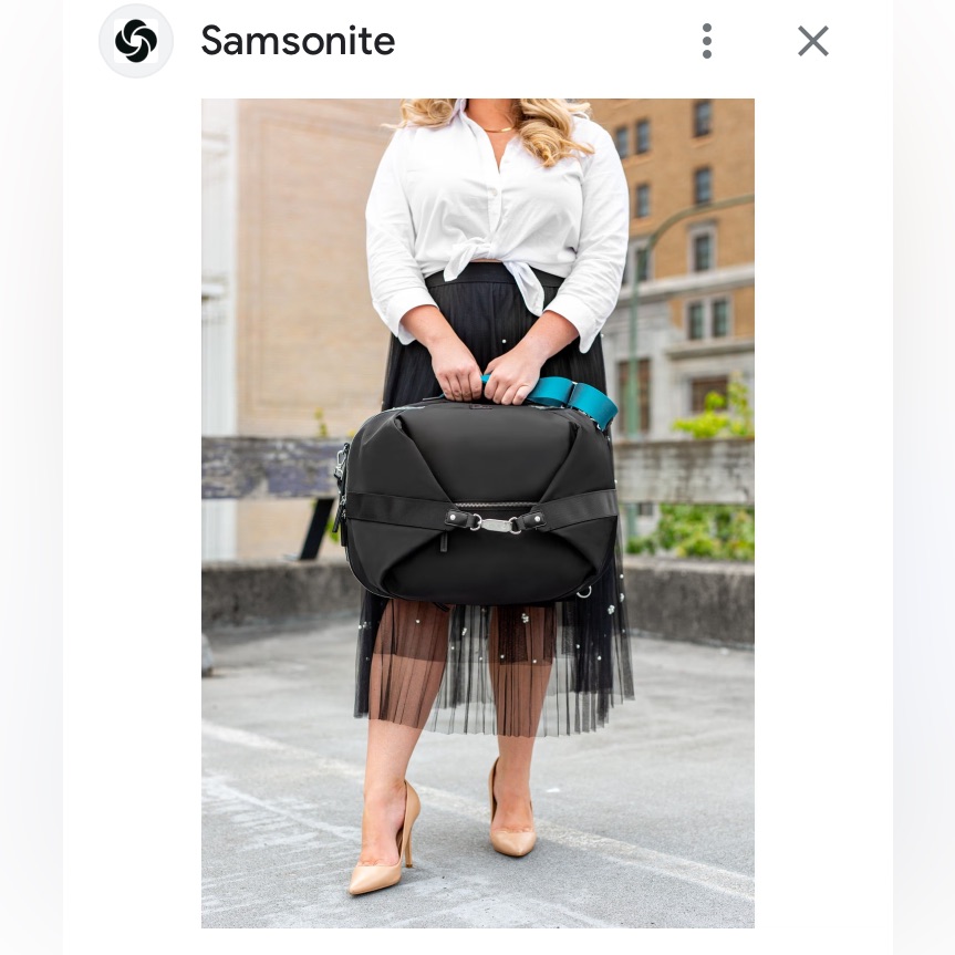 Samsonite Jessica Parker Shoeful Duffel